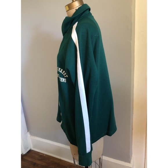 Vintage DC‎ Everest High Evergreens 1960s Basketball Zip Track Jacket Wausau WI - Picture 8 of 11